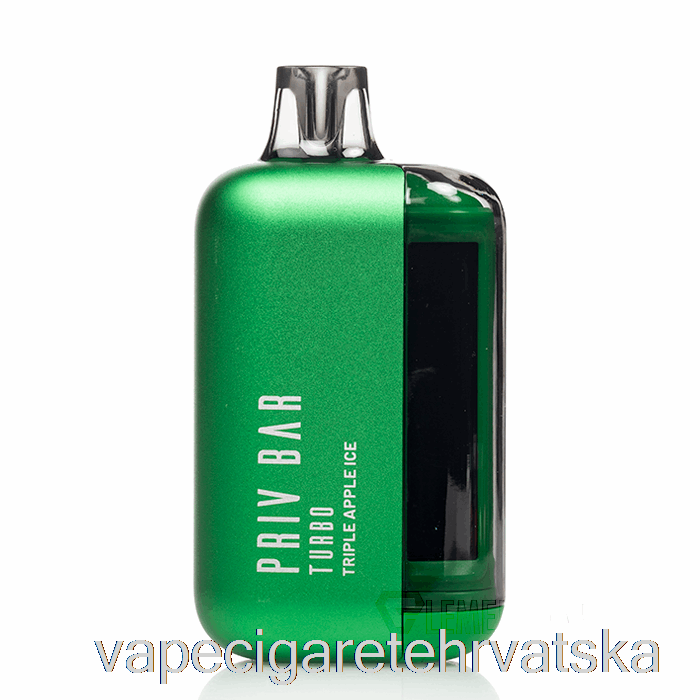 Vape Hrvatska Smok Priv Bar Turbo 15k Disposable Triple Apple Ice